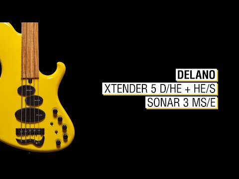 Delano Xtender 5 D/HE-M2 & HE/S + Sonar 3 MS/E - Maruszczyk Paddock 5a Fretless