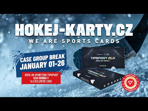HOKEJ-KARTY.CZ GROUP BREAK CZ January 01-2026 SPORTZOO ELH SERIES 1