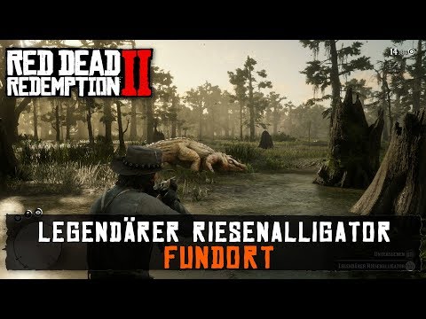 Red Dead Redemption 2 - Legendärer Riesenalligator - Fundort