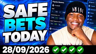 FOOTBALL PREDICTIONS TODAY 28/09/2026 SOCCER PREDICTIONS TODAY | BETTING TIPS, #