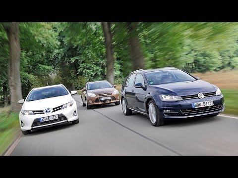 Toyota Auris vs. VW Golf & Ford Focus