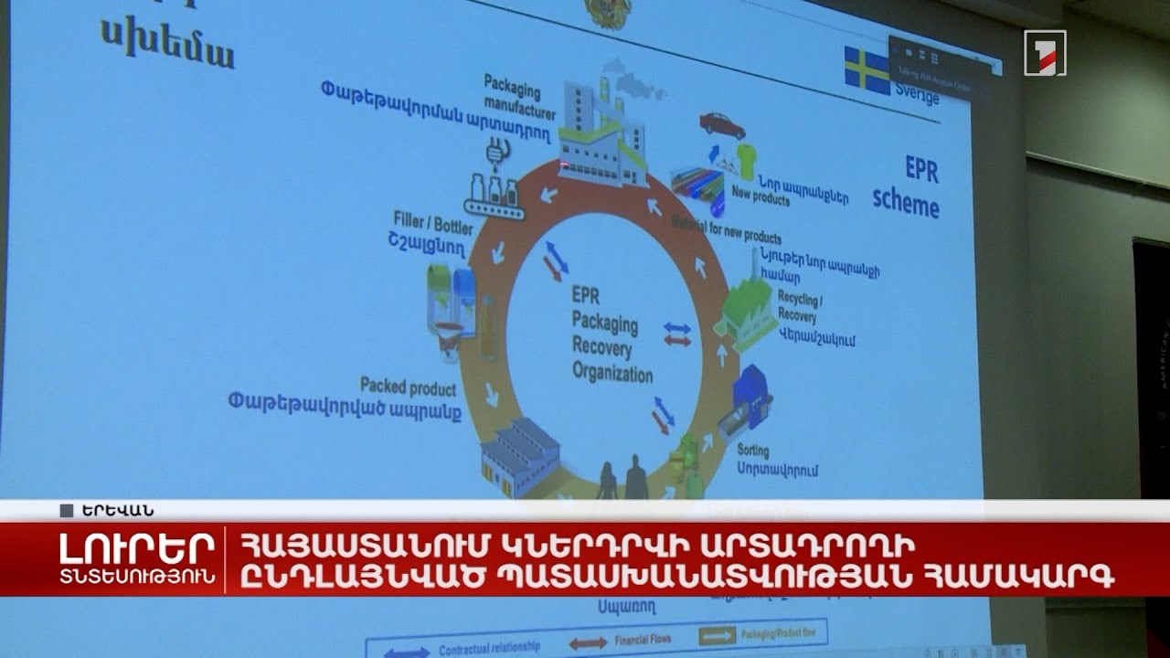 Հայաստանում կներդրվի արտադրողի ընդլայնված պատասխանատվության համակարգ