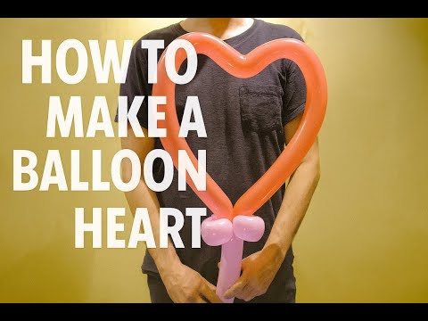 Heart Wand - Easy balloon animals #balloonheart