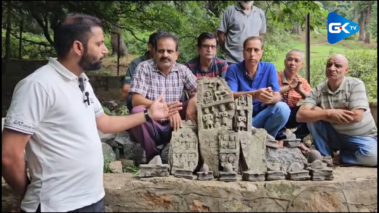 Ancient Hindu Idols and Shiva Lingams Unearthed at Sacred Karkut Nag Spring in Jammu and Kashmir