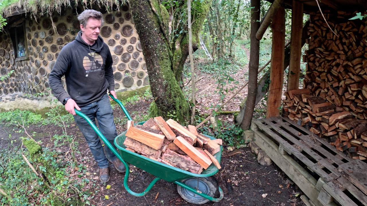 Cutting, Splitting And Stacking firewood 2026