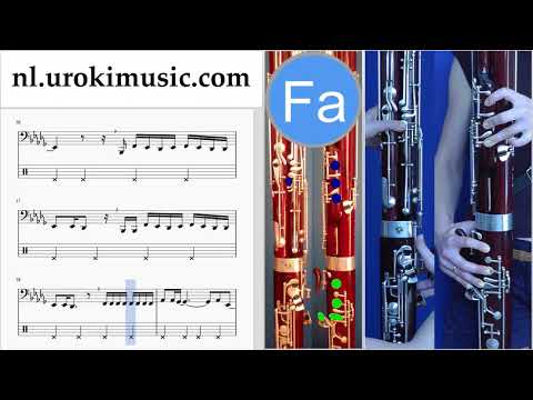 Fagot Leren Spelen Ozuna - Dile Que Tu Me Quieres Tablatura Deel#2 um-i799