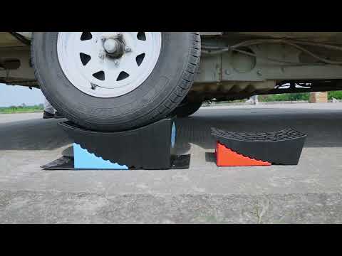 How to Level Your Camper with Kohree RV Leveling Blocks from Sliding