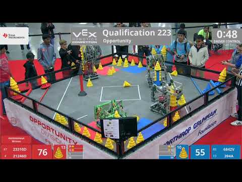 2018 VRC-MS Oppo Q223 - 23310D 21246D vs 6842V 394A - 136 to 89