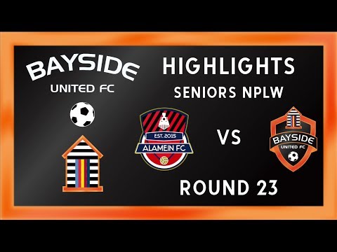 ROUND 23 2018: SENIORS Bayside United v Alamein FC Highlights