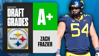 2024 NFL Draft Grades: Steelers select Zach Frazier No. 51 Overall | CBS Sports