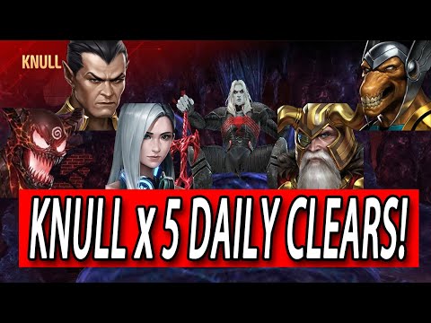 Knull World Boss Legend X 5 Daily Clears [Full Guide- Part 2] l Marvel Future Fight