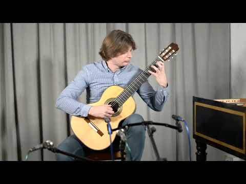 Anton Baranov playing Caprice No. 36 by Luigi Legnani, on a 2021 Batell copy of Torres FE13, 1860