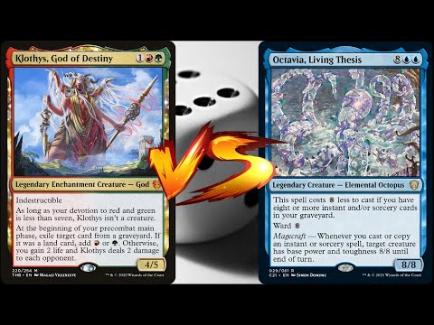Klothys VS Octavia - MTG EDH Duel Commander Cartes Magic