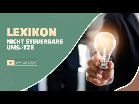 Nicht steuerbare Umsätze