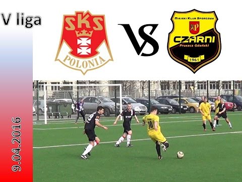 Polonia Gdańsk : Czarni Pruszcz Gdański (9.04.2016)
