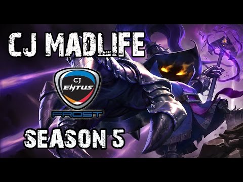 CJ Frost MadLife Veigar vs Soraka Support Ranked Challenger Korea