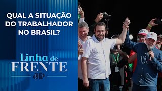 Bancada analisa discurso de Lula em ato das centrais sindicais em SP