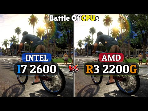 Ryzen 3 2200G vs Core i7 2600 | 2nd Gen AMD Ryzen 3 vs Intel Core i7