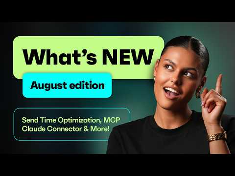 Send Time Optimization & MCP Claude Connector | Omnisend August Updates