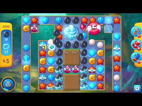 Fishdom 6082 Level - 17 moves - NO BooSTERS