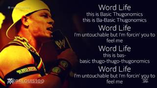 John Cena 5th WWE Theme Song - &quot;Basic Thugonomics&quot; with download link and lyrics!