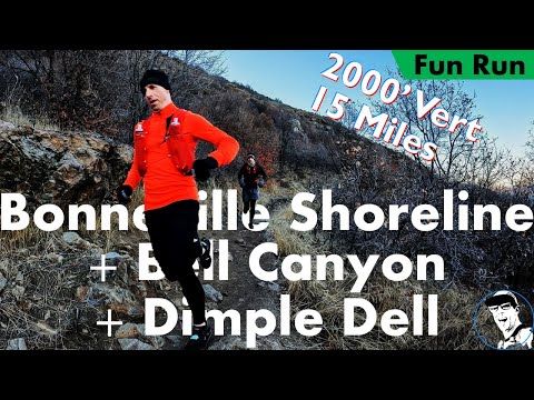 Brother Does a Flip While Trail Running // 15 Trail Miles, Salt Lake Valley, Utah