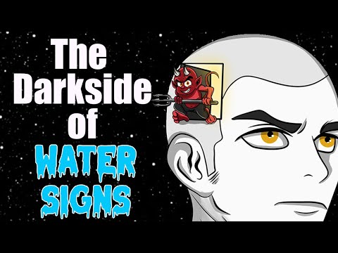 The Dark Side of The WATER SIGNS💦 😈 #cancer #scorpio #pisces