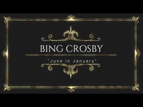 Bing Crosby - "June in January" - Rare Studio Pre-recording - Solo Version