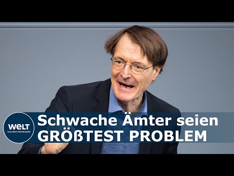 WELT INTERVIEW: Karl Lauterbach - Scharfe Kritik an Ausstattung der Gesundheitsämter in Corona-Krise