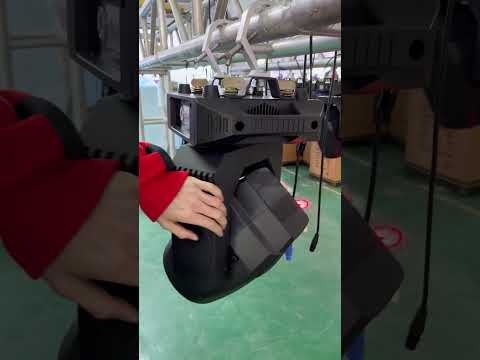 250W Beam Moving Head Light - Durable Hanging Hook Installation & Setup Guide