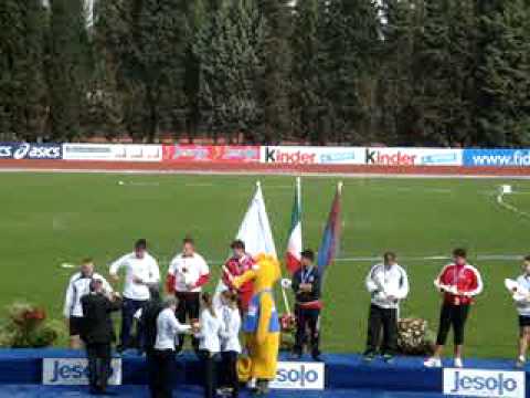 Cerimona finale lancio del disco Jesolo.MPG