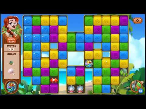 Lost Island Blast Adventure Level 1214 - NO BOOSTERS 🏝️ | SKILLGAMING ✔️