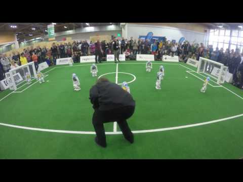 RoboCup German Open 2017: Nao Devils vs. HULKs