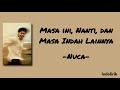 Nuca Masa Ini Nanti Dan Masa Indah Lainnya Lirik Lagu