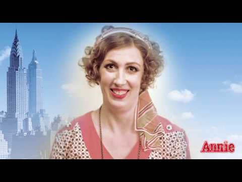Annie starring Miranda Hart as Miss Hannigan