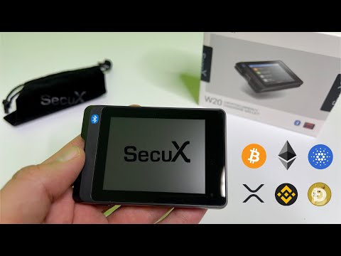 SecuX W20 Hardware Wallet, Unboxing & Installation