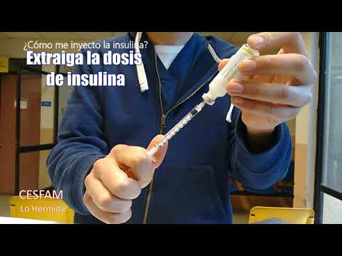 Insulina: educación al paciente