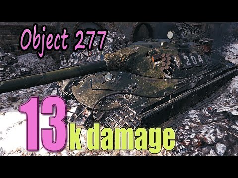 Object 277: 13k damage - World of Tanks