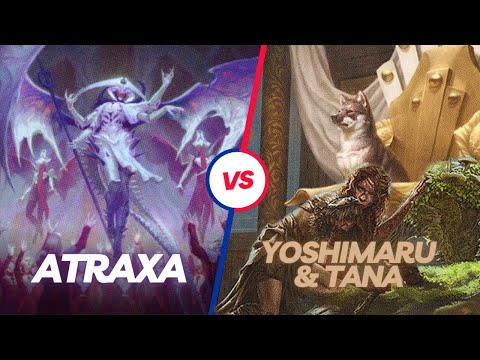 Race to your Dreams!  | Atraxa vs Yoshimaru/Tana | Round 4 | MU | Duel Commander