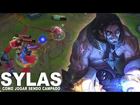SYLAS MID COMO JOGAR SENDO CAMPADO E AJUDAR OUTRAS LANES | SYLAS AP TANK VS RYZE MID