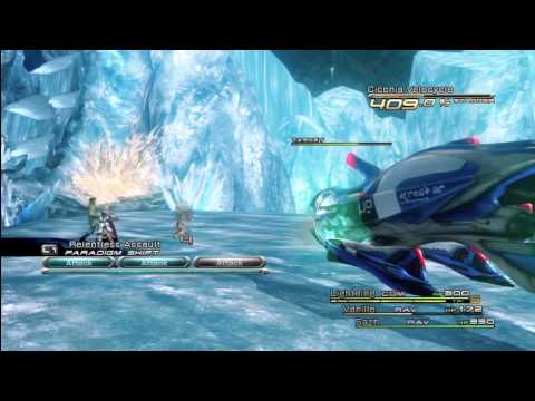 Final Fantasy XIII PsS Playthrough Part 10 - Evading PSICOM