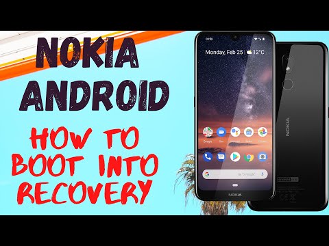 how to boot into Nokia android recovery