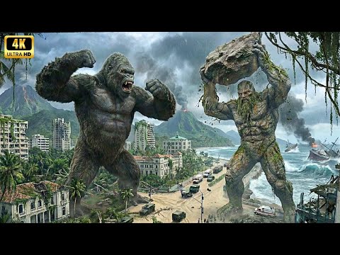 King Kong vs Sea Eater vs Mega Troll | Full Monster Action Movie 4K UHD