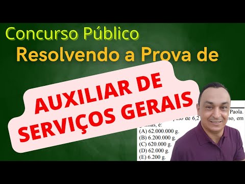 MATEMÁTICA. Questões Concursos Anteriores. Nível Fundamental. AUXILIAR SERVIÇOS GERAIS.