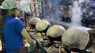 Nagpur's Famous Matka Roti or Lambi Roti Full Making Process |Most Unique & Tasty Indian Street Food