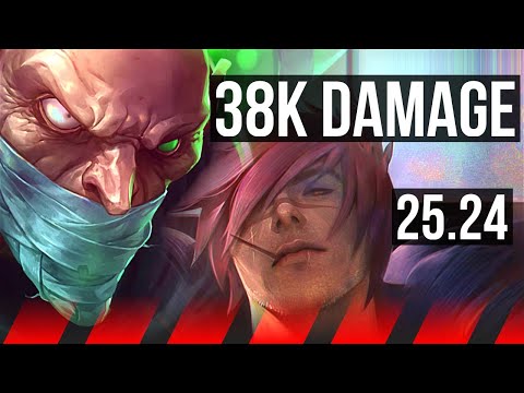 SINGED vs SETT (TOP) | 38K damage | KR Master | 25.24