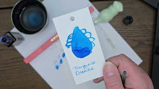 Turquoise Ink Review Diamine Fountain Pen Ink