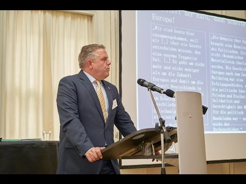 Hayek-Tage 2015 - MdB Klaus Peter Willsch: "Euro-Rettung – Freiheit ohne Verantwortung"