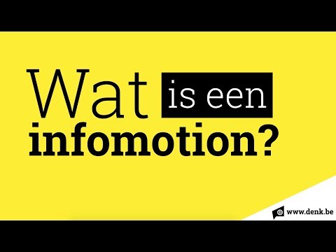 , title : 'Wat is een infomotion?'