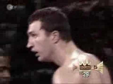 Ужасяваща загуба на Кличко с нокаут - 26.04.2004 г. 